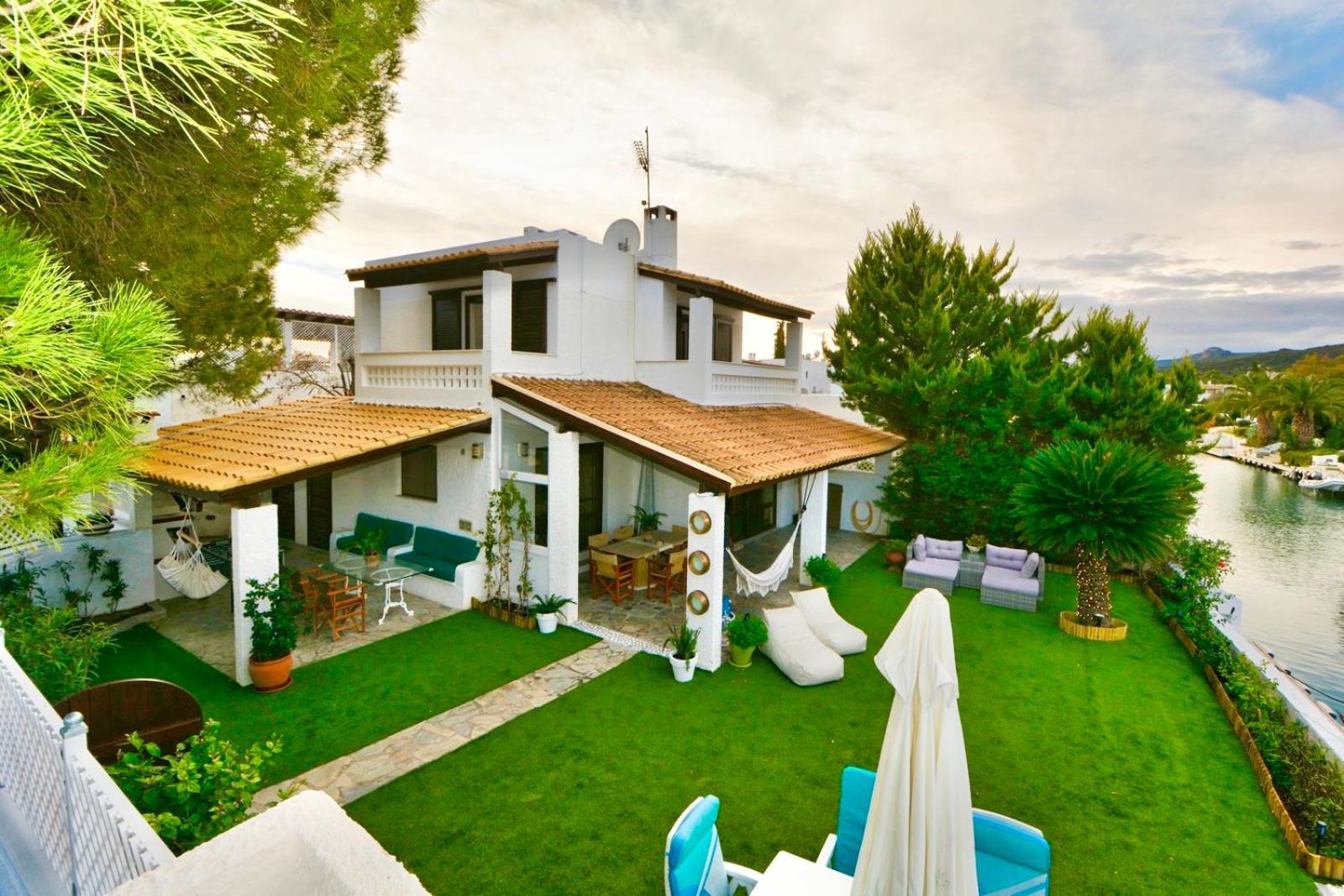 Plépi Villasonboard Dock Villa 3 Bed, 3 Bath, Canal, Greek Venice Porto Hydra מראה חיצוני תמונה